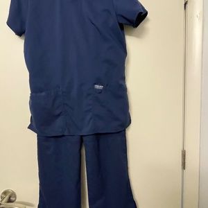 Navy Cherokee Scrub Set